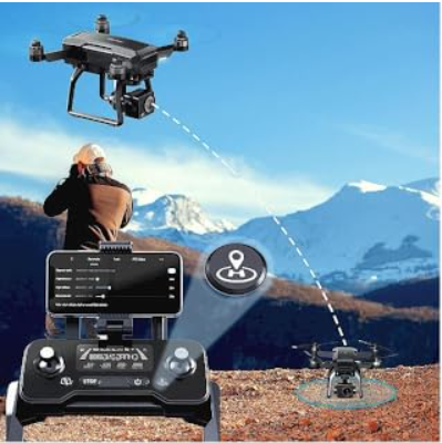 dron with gps features